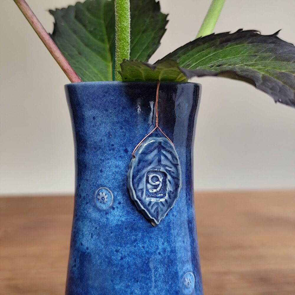 9th Pottery Wedding Anniversary Gift Vase