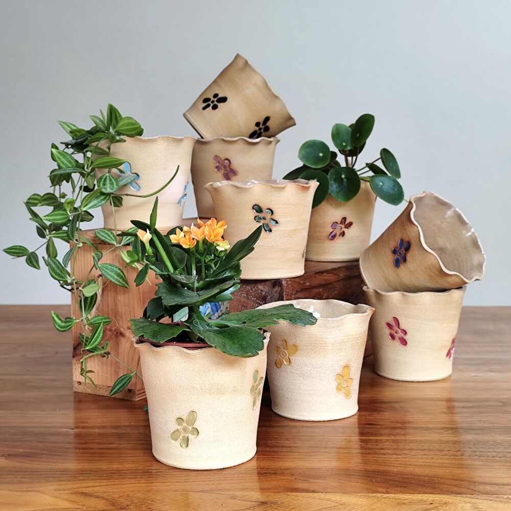 Birthstone Colour Ceramic Planter