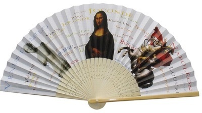 500 x Printed Promotional Paper Fans