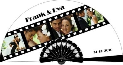 NEW! Personalised Wedding Photo Fans