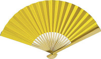 CLEARANCE SALE - Yellow Paper Fans