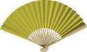 Chartreuse Paper Hand Fans