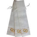 NEW! Cotton Favour Bags for Fans (Gold Rings)