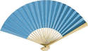Turquoise Paper Hand Fan