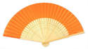 Orange Silk Fans