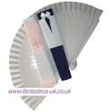 NEW! Bride & Groom Decorated Fans