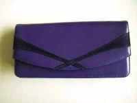 Jacques Vert clutch/shoulder occasions bag purple vintage