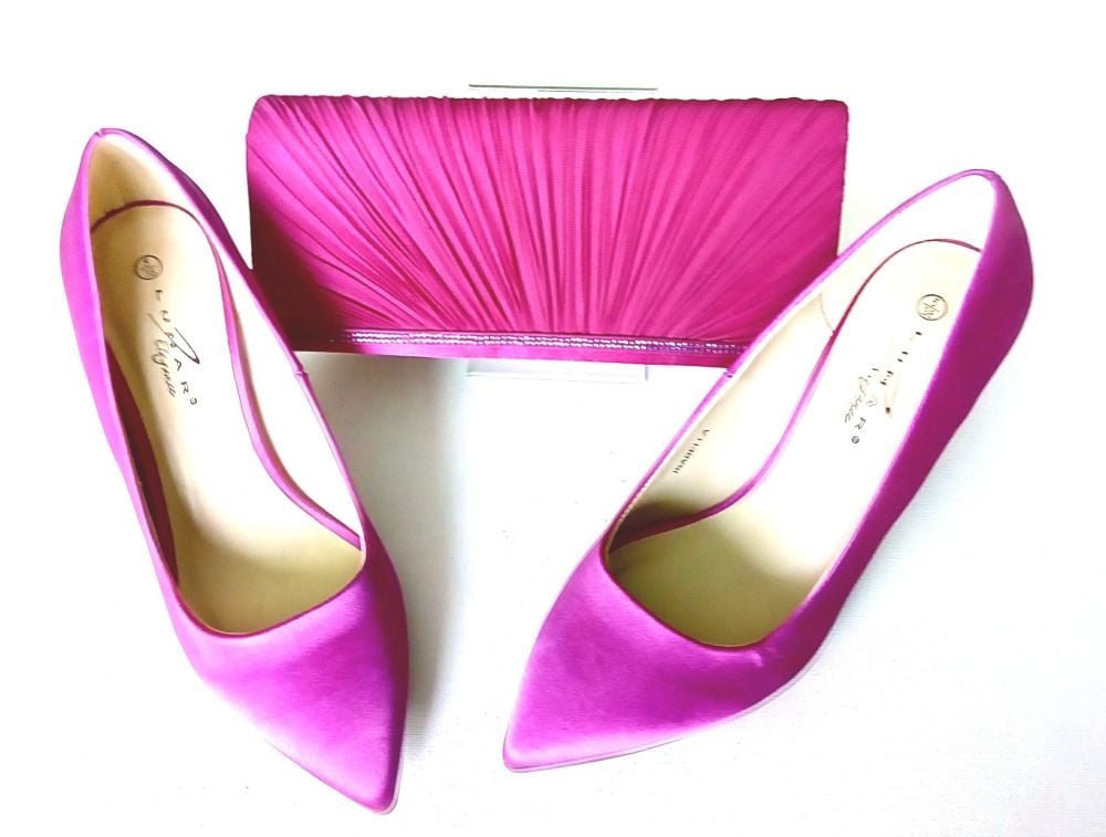 pink occasion shoes