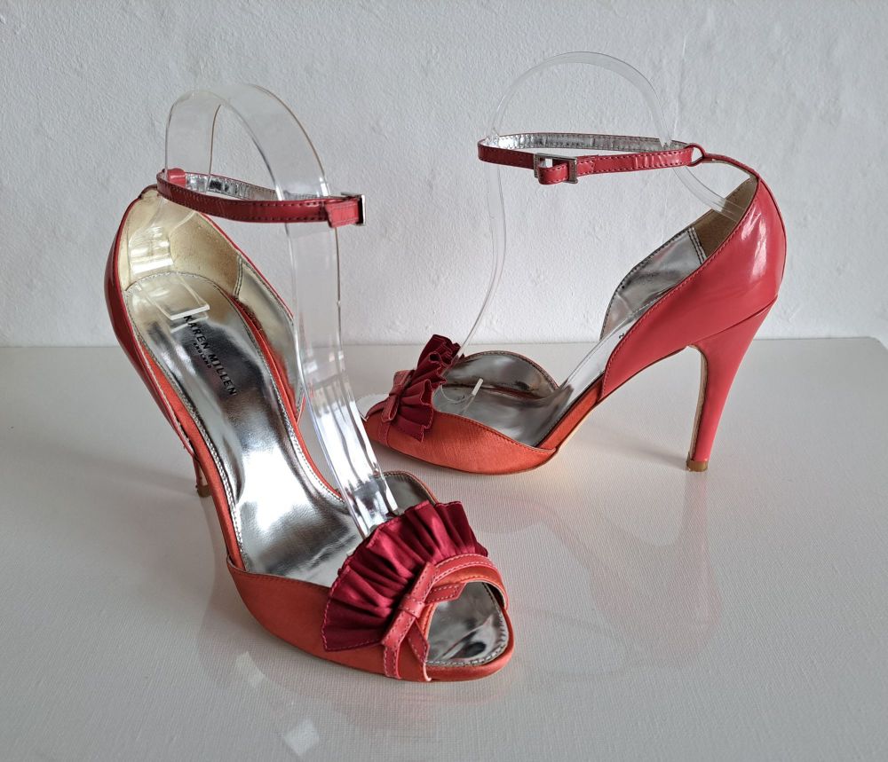 FSJ Women Fashion High Heels Pumps Pointed Toe Stilettos Sandals D'Orsay  Satin Shoes Size 34-43 EU with 5 Colors : Amazon.in: Shoes & Handbags