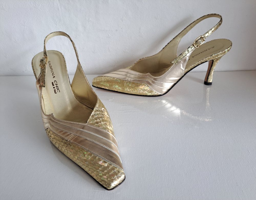 Sabrina Chic Shoes - Special occasions shoes matching bag mother bride