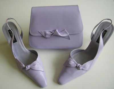 Jacques Vert pale lilac mother bride shoes. size 4.-4.5