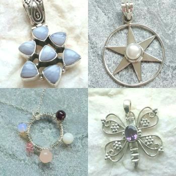<!-- 002 -->Gemstone Necklaces & Pendants