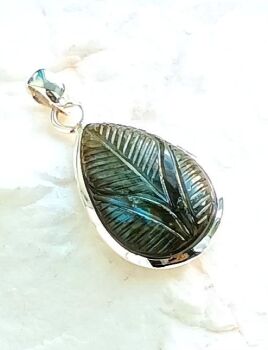 Labradorite sterling silver crystal jewellery