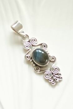 Sterling silver labradorite jewellery