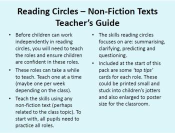Reading Circles - Non Fiction Pack