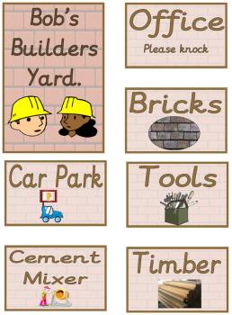 Role Play Pack - Builders Yard