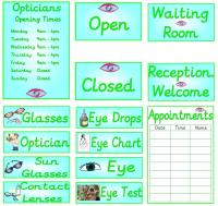 Role Play Pack - Opticians