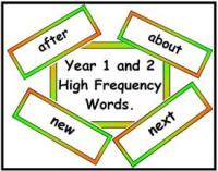 Year 1/2 High Frequency Vocabulary Pack