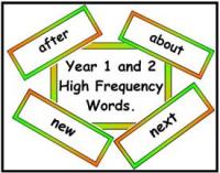 Year 1/2 High Frequency Vocabulary Pack