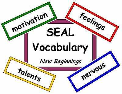 SEAL Vocabulary - New Beginnings