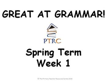Year 5/6 Great at Grammar - Spring Term Pack
