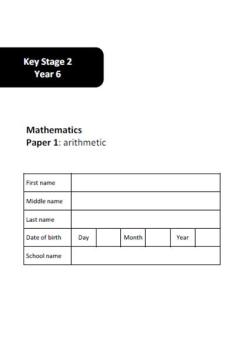 SATs Arithmetic and Reasoning Practice Test Papers