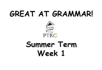 Year 5/6 Great at Grammar - Summer Term Pack