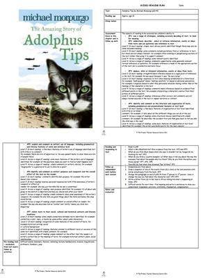 Adolphus Tips Guided Reading Plans