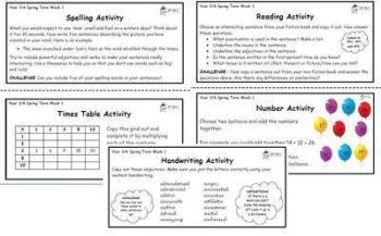 Year 3/4 Back 2 Basics Weekly Activities - Spring Term Pack