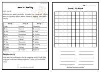 Year 6 Weekly Spelling Pack 2