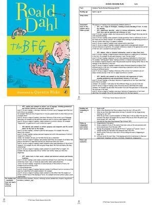 The BFG Guided Reading Plans