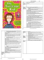 The Suitcase Kid Guided Reading Plans