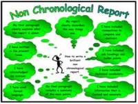 Non-Chronological Report Success Criteria Poster