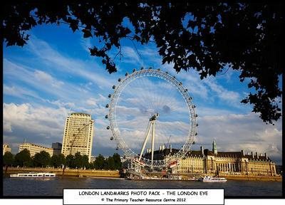 London Landmarks Photo Display Pack