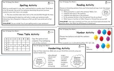 Year 3/4 Back 2 Basics Weekly Activities - Autumn Term Pack