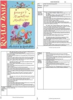 George's Marvellous Medicine Guided Reading Plans