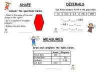 Year 5/6 Magic at Maths - Spring Term Pack