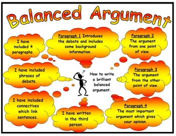 Balanced Argument Success Criteria Poster