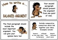 How to Write - Balanced Argument Display & Poster Pack