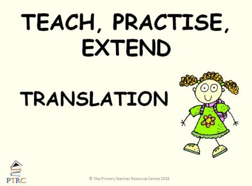 Translation Powerpoint - Teach, Practise, Extend