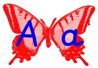 Butterfly Alphabet Display Posters