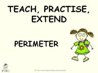 Perimeter Powerpoint - Teach, Practise, Extend
