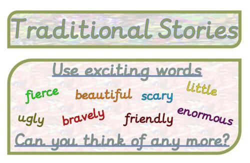 Traditional Stories Display Pack