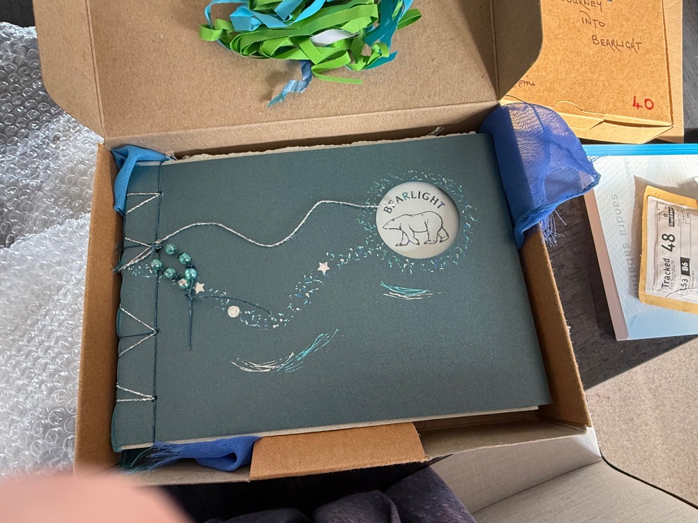 Bearlight by Carolyn Morris (blue edition )