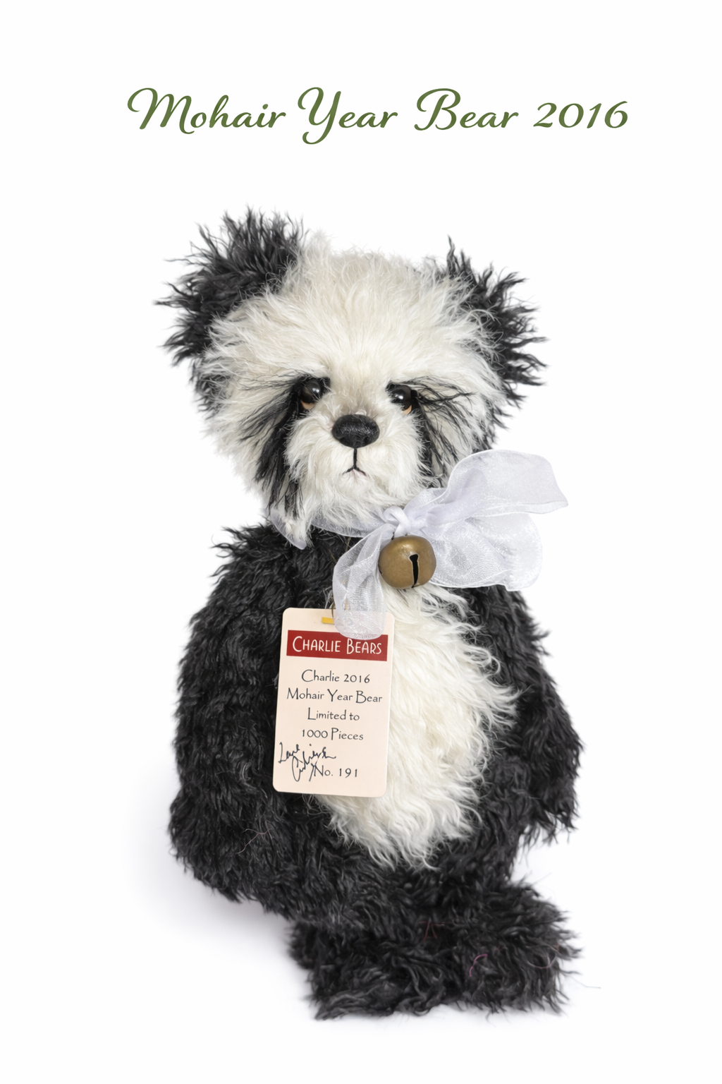 Charlie mohair year bear 2016