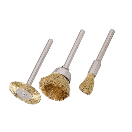 Brass Wire Cup Brush 75mm x M14
