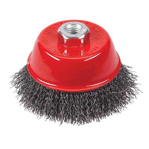<!-- 020 -->Steel Wire Cup Brush 100mm x M14