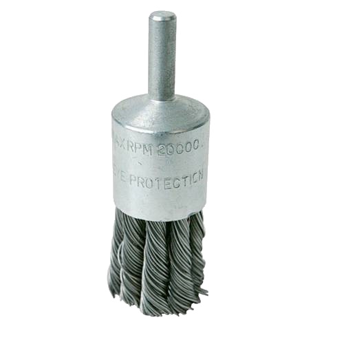 <!-- 050 -->Twist Knot Wire End Brush 22mm
