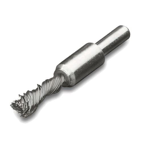 <!-- 045 -->Twist Knot Wire End Brush 6mm
