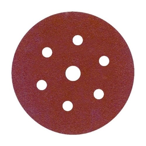 Hook and Loop Sanding Discs 150mm 7 Hole P240 (Qty 10)